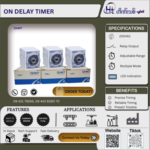 ON DELAY TIMER ON DELAY TIMER