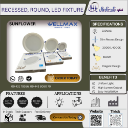 Recess, Round, LED Light Recess, Round, LED Light