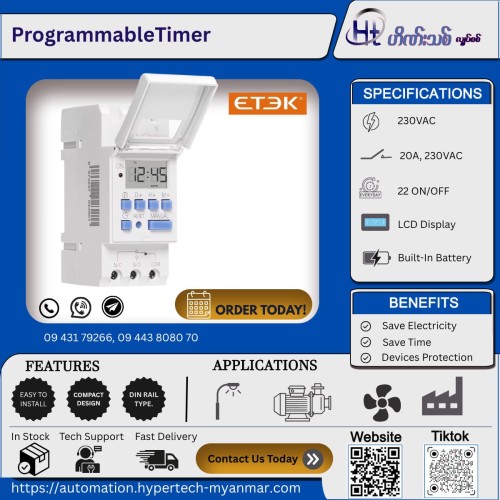 Weekly Programmable Timer